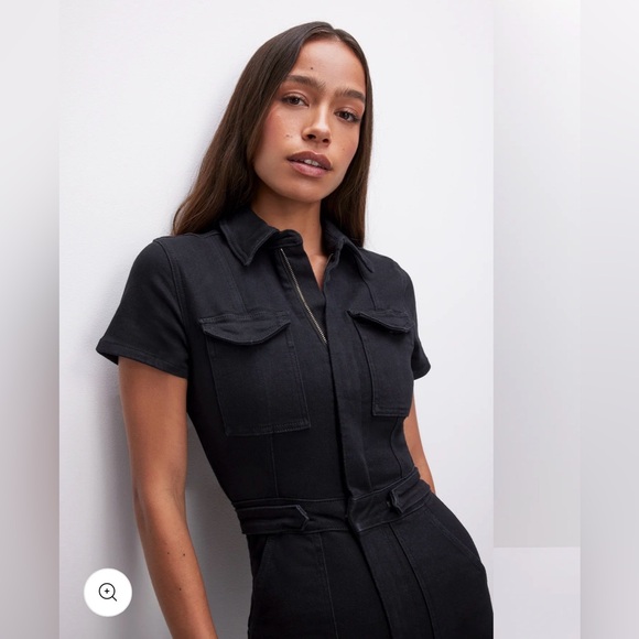 Good American “Fit For Success” Jumpsuit, New With Tags, Size XS - Picture 2 of 11